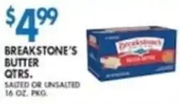 Compare Foods Breakstone's butter qtrs offer