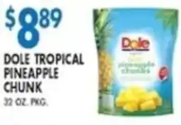 Compare Foods Dole tropical pineapple chunk offer