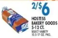 Compare Foods Hostess bakery goods offer