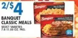 Compare Foods Banquet classic meals offer