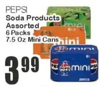 Key Food Pepsi soda products assorted offer