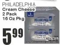 Key Food Philadelphia cream cheese offer