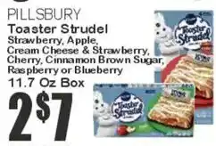 Key Food Pillsbury toaster strudel offer