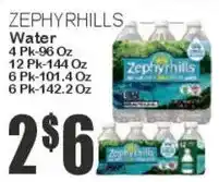 Key Food Zephyrhills Water offer