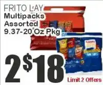 Key Food Frito Lay Multipacks Assorted offer