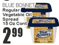 Key Food Blue Bonnet regular vegetable oil spread offer