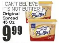 Key Food I Can't Believe It's Not Butter! Original Spread offer