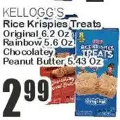 Key Food Kellogg's rice krispies treats offer
