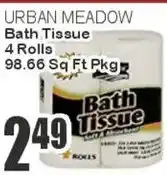 Key Food Urban meadow bath tissue offer