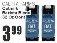 Key Food Califia Farms Oatmilk Barista Blend offer