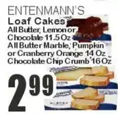Key Food Entenmann's Loaf Cakes offer