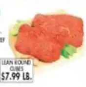 Compare Foods Lean Round Cubes offer