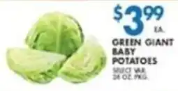 Compare Foods Green Giant baby potatoes offer