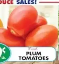 Compare Foods Fresh Plum Tomatoes offer