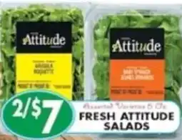Compare Foods Fresh Attitude Salads offer