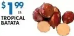 Compare Foods Tropical Batata offer