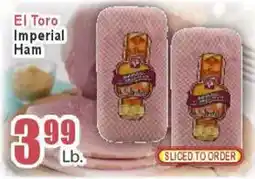 Key Food El Toro imperial ham offer
