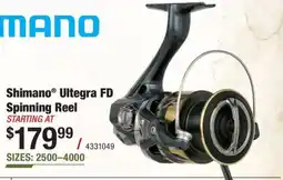 Cabela's Shimano Ultegra FD Spinning Reel offer