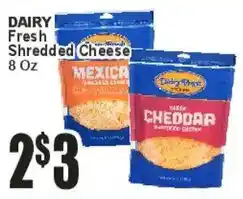 Key Food Dairy Fresh Shredded Cheese offer