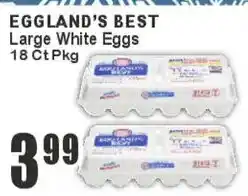 Key Food Eggland's Best Large White Eggs offer