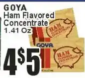 Key Food Goya ham flavored concentrate offer