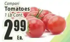 Key Food Campari tomatoes offer