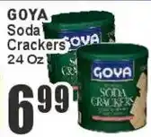 Key Food Goya soda crackers offer