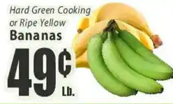 Key Food Hard Green Cooking or Ripe Yellow Bananas offer