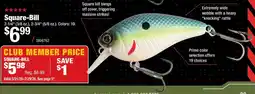 Cabela's Bass Pro Square-Bill offer