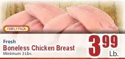 Key Food Fresh Boneless Chicken Breast offer