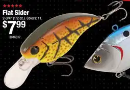 Cabela's Bass Pro Flat Sider offer