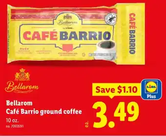 Lidl Bellarom Café Barrio ground coffee offer