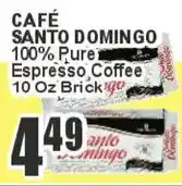 Key Food Cafe Santo Domingo espresso coffee offer