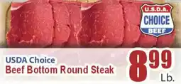 Key Food Usda Choice Beef Bottom Round Steak offer
