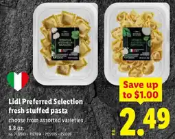 Lidl Lidl preferred selection fresh stuffed pasta offer