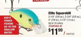 KVD's elite squarebill