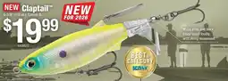 Cabela's Claptail offer