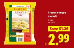Lidl Cheese Ravioli offer