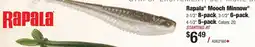 Cabela's Rapala Mooch Minnow offer