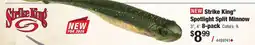 Cabela's Strike King Spotlight Split Minnow offer