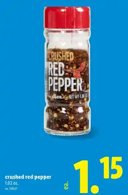 Lidl LadL crushed red pepper offer