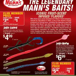 Cabela's Mann's jelly worm offer
