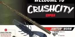 Cabela's Janitor worm offer
