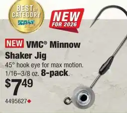 Cabela's Vmc Minnow Shaker Jig offer