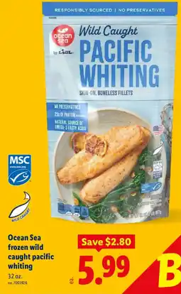 Lidl Ocean Sea frozen wild caught pacific whiting offer