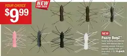 Cabela's Fuzzy BugZ offer