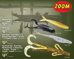 Cabela's Zoom Shimmer Shad offer