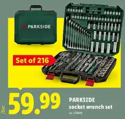 Lidl Parkside socket wrench set offer