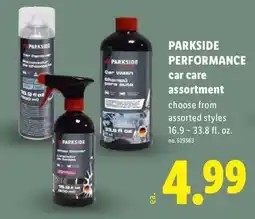 Lidl Parkside performance car care assortment offer