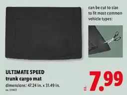 Lidl Ultimate speed trunk cargo mat offer